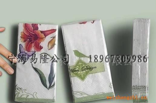 出口特價(jià)原單21*21食品級(jí)印花手帕紙（colornapkin）