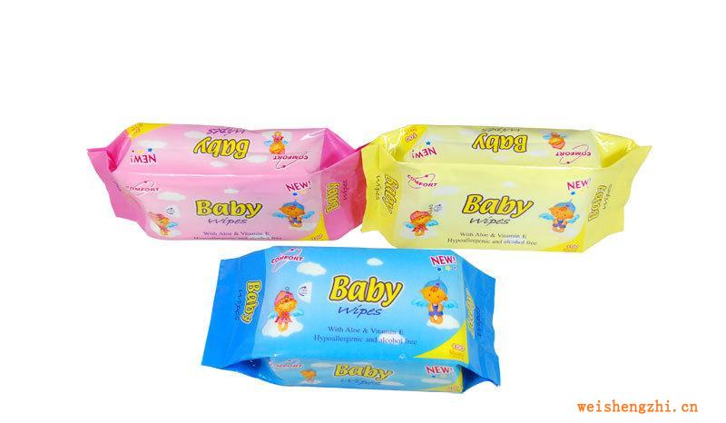 嬰兒濕巾/BABYWIPES---80抽嬰兒柔濕巾，護(hù)膚濕巾