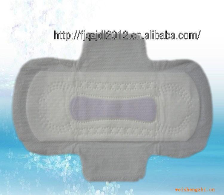 衛(wèi)生巾批發(fā)代理衛(wèi)生巾廠家生產加工代理240MM日用棉柔藍芯片衛(wèi)生